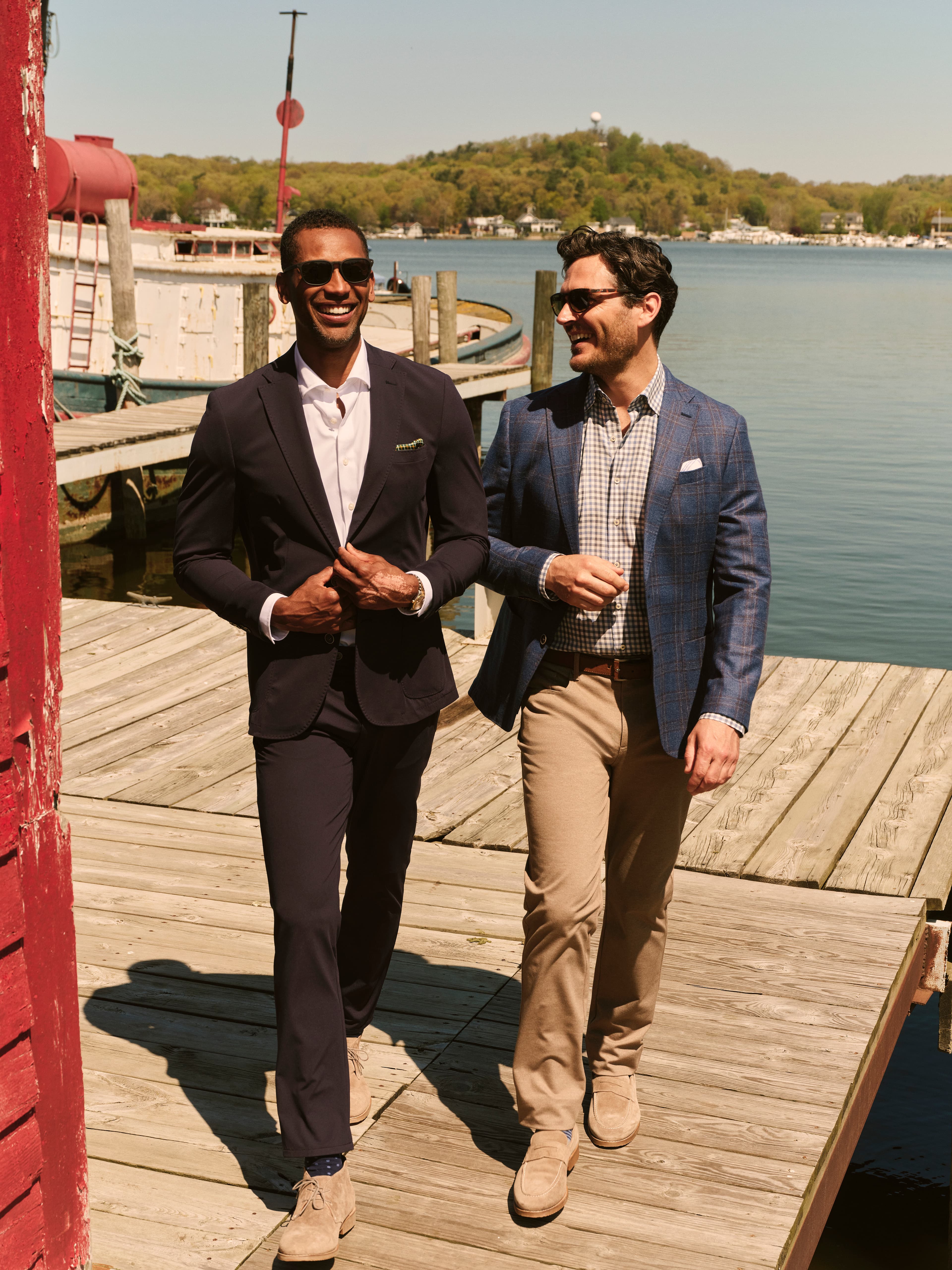 Premium luxury menswear outfit collection